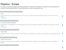 Tablet Screenshot of hispanos-europa.blogspot.com