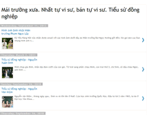 Tablet Screenshot of maitruongvaquythay.blogspot.com