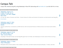 Tablet Screenshot of campustalkuci.blogspot.com
