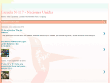 Tablet Screenshot of escuela1172009.blogspot.com