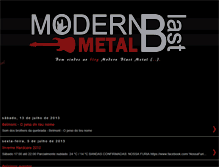 Tablet Screenshot of modernblastmetal.blogspot.com