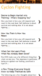 Mobile Screenshot of cyclonfighting.blogspot.com