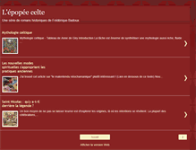 Tablet Screenshot of milo-epopeecelte.blogspot.com