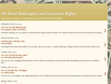 Tablet Screenshot of bankruptcyandconsumerrights.blogspot.com
