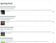Tablet Screenshot of igamingfacts.blogspot.com