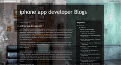 Desktop Screenshot of developeriphonesblog.blogspot.com