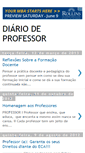 Mobile Screenshot of diariodeprofessor.blogspot.com
