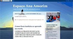 Desktop Screenshot of espacoanamorim.blogspot.com