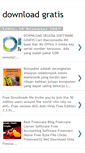 Mobile Screenshot of downloadsoftwaregratis.blogspot.com