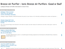 Tablet Screenshot of breeze-air-purifier.blogspot.com
