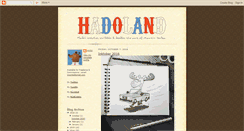 Desktop Screenshot of hadoland.blogspot.com