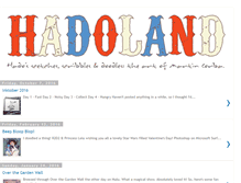 Tablet Screenshot of hadoland.blogspot.com