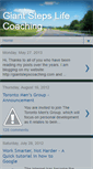 Mobile Screenshot of giantstepscoaching.blogspot.com
