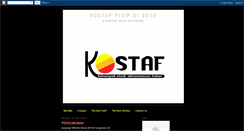 Desktop Screenshot of kostaffisipui.blogspot.com