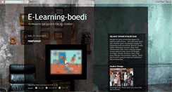 Desktop Screenshot of e-learning-boedi.blogspot.com