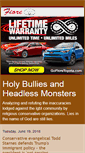 Mobile Screenshot of holybulliesandheadlessmonsters.blogspot.com