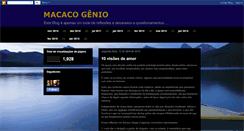 Desktop Screenshot of macacogenio.blogspot.com