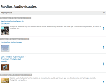 Tablet Screenshot of mediosaudiovisuales-lbl.blogspot.com