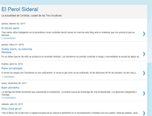 Tablet Screenshot of elperolsideral.blogspot.com