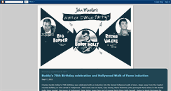 Desktop Screenshot of officialwinterdanceparty.blogspot.com