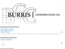 Tablet Screenshot of burrisconstructionco.blogspot.com