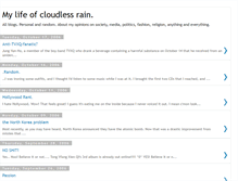 Tablet Screenshot of cloudlessrain.blogspot.com