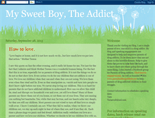 Tablet Screenshot of mysweetboytheaddict.blogspot.com