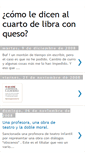 Mobile Screenshot of comoledicenalcuartodelibraconqueso.blogspot.com