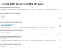 Tablet Screenshot of comoledicenalcuartodelibraconqueso.blogspot.com