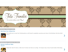 Tablet Screenshot of fetefanatic.blogspot.com