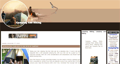 Desktop Screenshot of campingandhikingadventures.blogspot.com