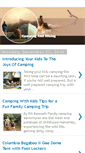 Mobile Screenshot of campingandhikingadventures.blogspot.com