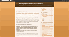 Desktop Screenshot of ecoeconomia.blogspot.com