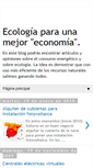 Mobile Screenshot of ecoeconomia.blogspot.com