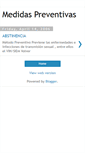 Mobile Screenshot of medidaspreventivas.blogspot.com