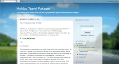 Desktop Screenshot of holidaytravelpakages.blogspot.com