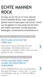 Mobile Screenshot of echtemannenrock.blogspot.com