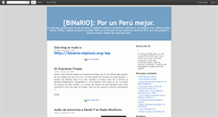 Desktop Screenshot of binario1100.blogspot.com