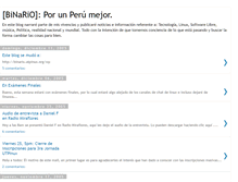 Tablet Screenshot of binario1100.blogspot.com