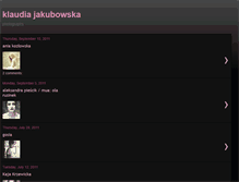 Tablet Screenshot of jakubowska.blogspot.com