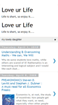 Mobile Screenshot of loveurlifee.blogspot.com