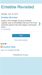 Mobile Screenshot of entebberevisited.blogspot.com