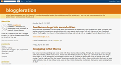 Desktop Screenshot of bloggleration.blogspot.com