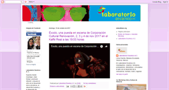 Desktop Screenshot of laboratorioescenicoac.blogspot.com