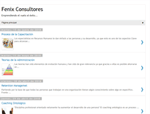 Tablet Screenshot of consult-fenixconsultores.blogspot.com