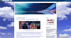 Desktop Screenshot of espacodamusica11.blogspot.com