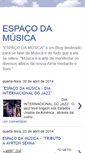 Mobile Screenshot of espacodamusica11.blogspot.com