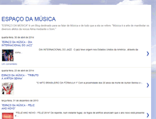 Tablet Screenshot of espacodamusica11.blogspot.com