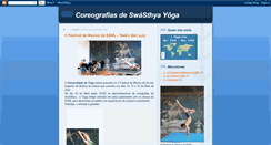 Desktop Screenshot of coreografias.blogspot.com