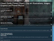 Tablet Screenshot of clipartflowers.blogspot.com